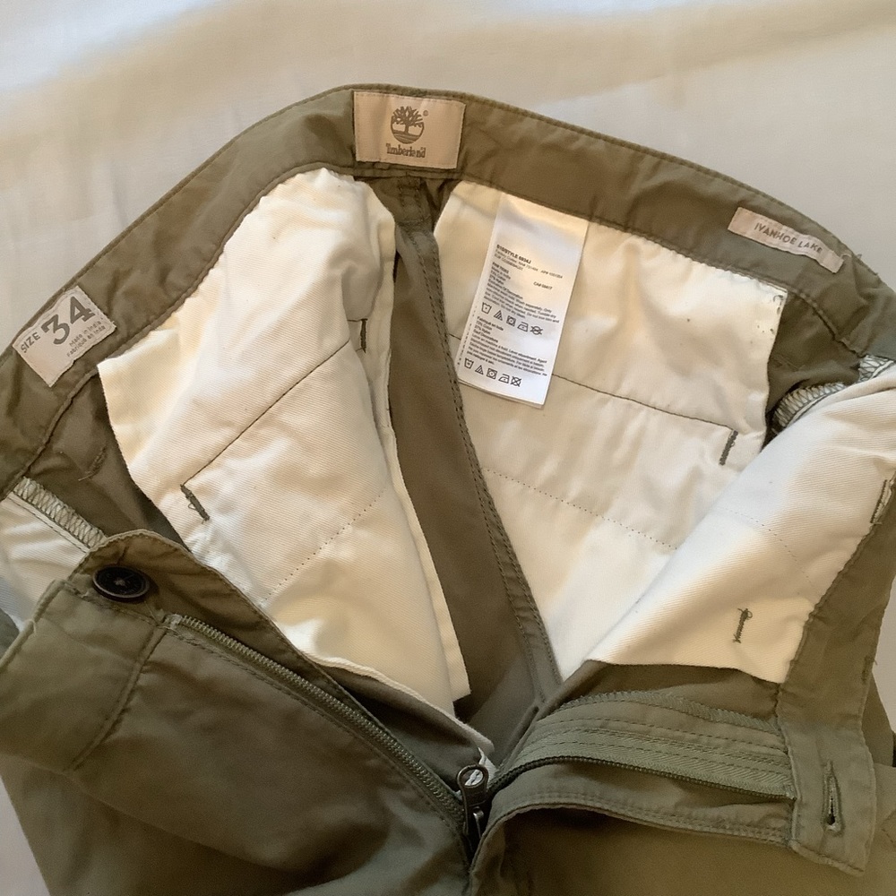 Timberland green convertible pants - Picture 8 of 9